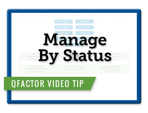 Qfactor Tip: Manage by Status