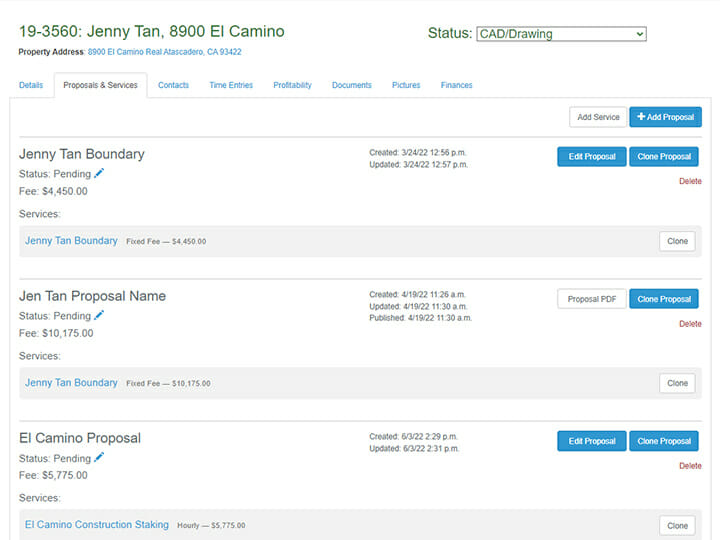 Qfactor | Land Surveyor Project Management Tool