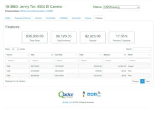 Invoice Management for Land Surveyor Company | Qfactor