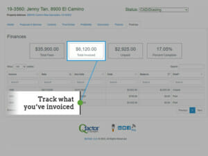 Land Surveyor Company Invoice Management Tool | Qfactor