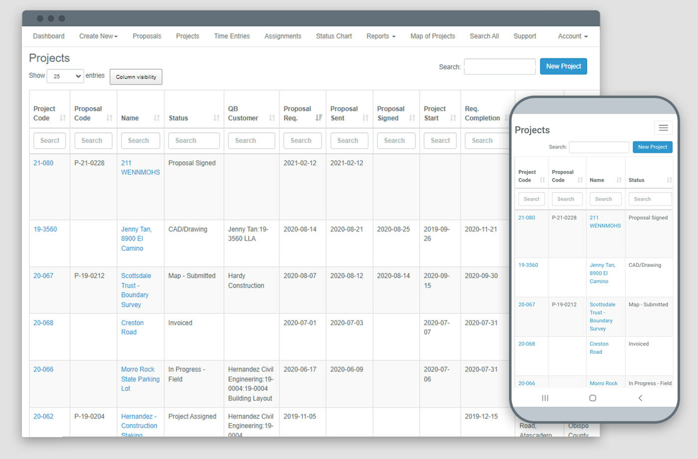 Land Surveyors Project Management Tool | Qfactor